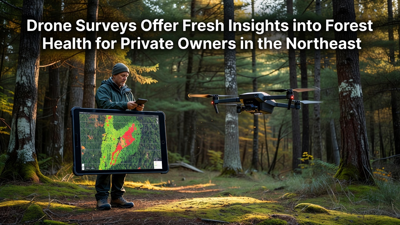 Drone Surveys Offer Fresh Insights into Forest Health for Private Owners in the Northeast