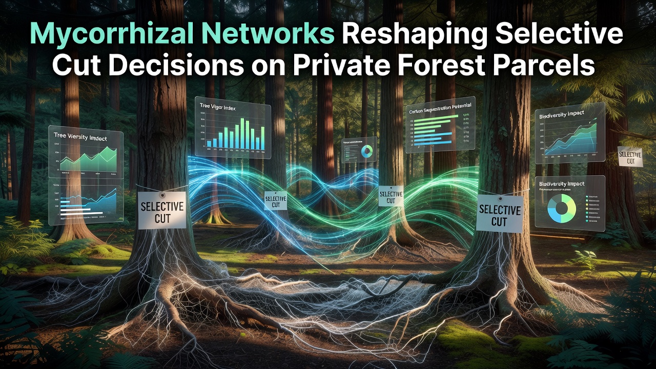 Mycorrhizal Networks Reshaping Selective Cut Decisions on Private Forest Parcels